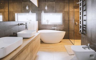 L’eleganza del legno in bagno
